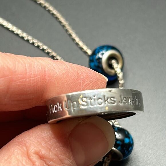 Pickup Sticks Retail Therapy Necklace, Reversible Pendant - Picture 6 of 13